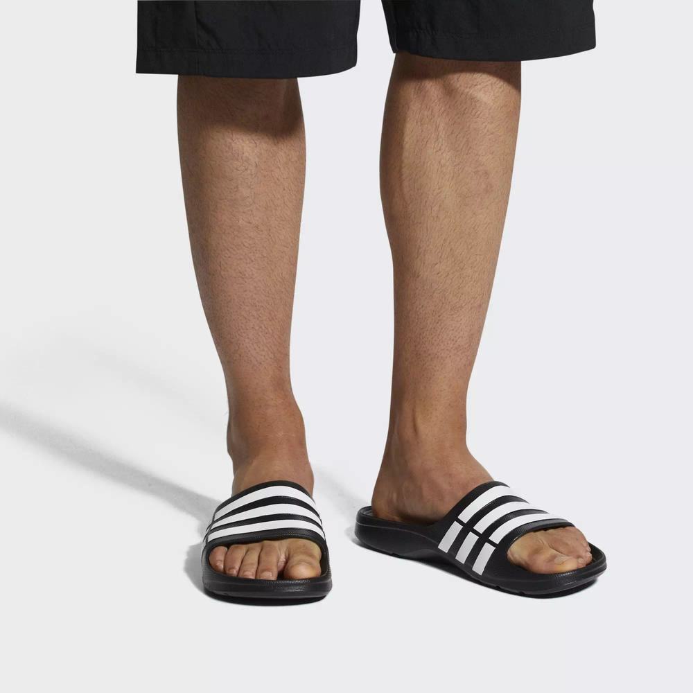Adidas Duramo Sandalias Negros Para Hombre (MX-33992)